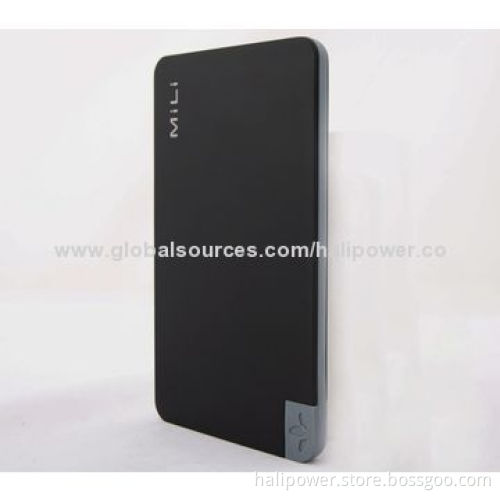10,000mAh Capacity Ultra-thin Power Bank for Smart Phone